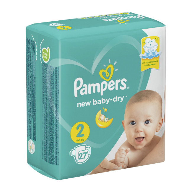Pampers Подгузники New Baby-Dry Mini 4-8 кг №  27